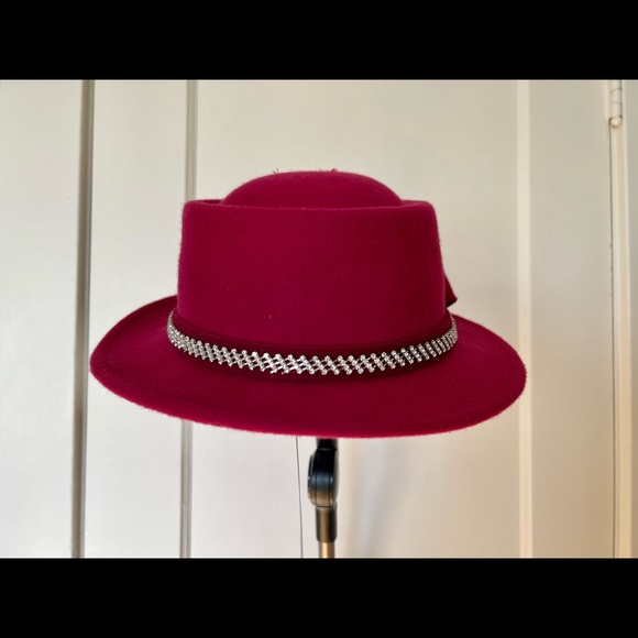 100%Wool Vintage Red Hat - Picture 5 of 7